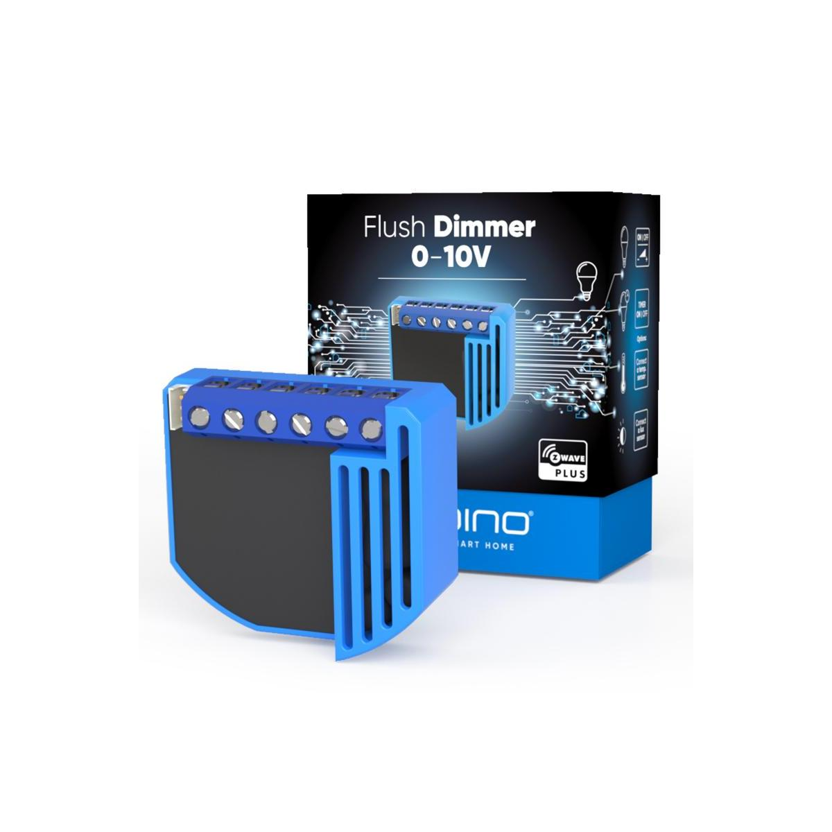 Blau 0-10 Dimmer-Modul ZMNHVD1 V - Z-wave QUBINO Dimmer, Plus