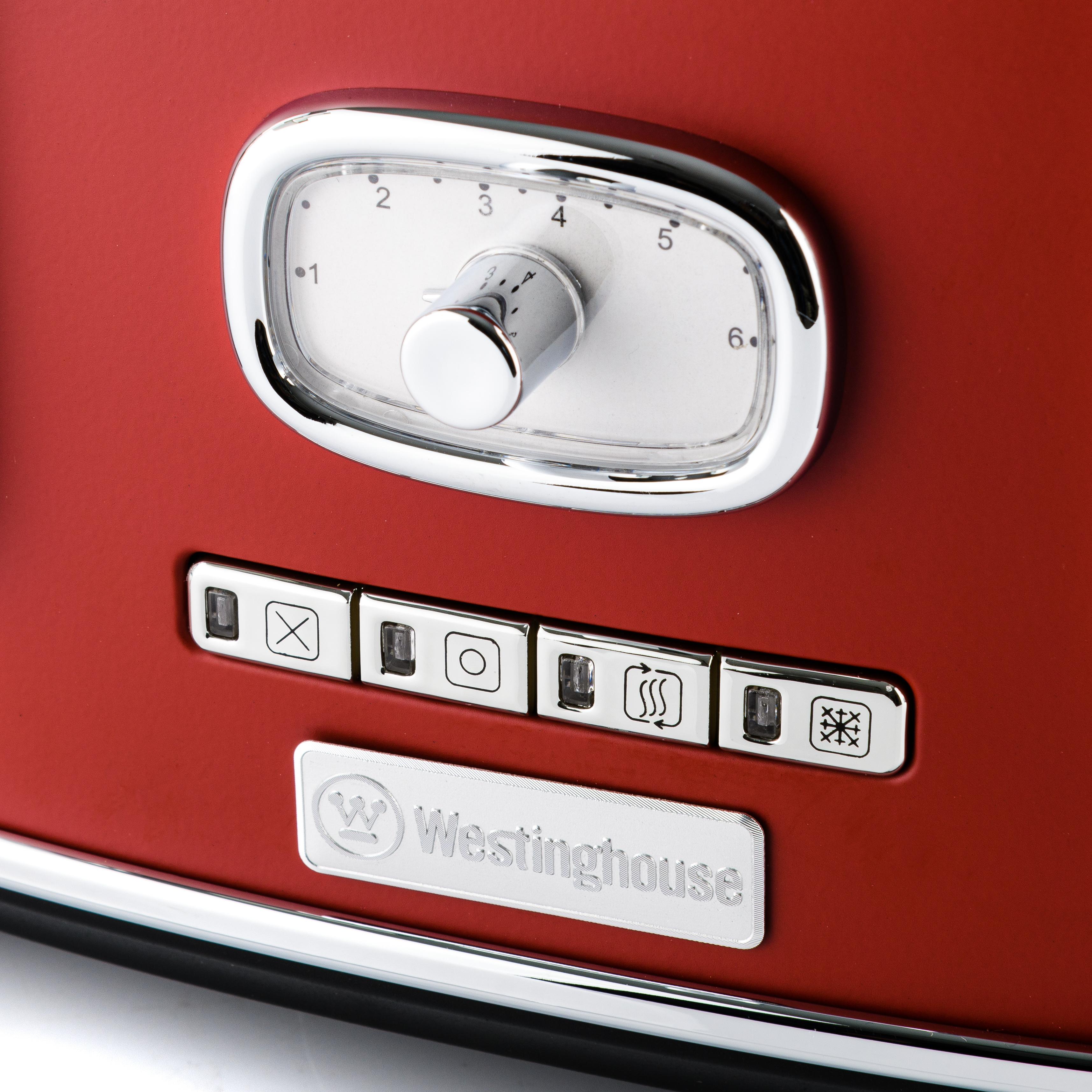 Schlitze: WESTINGHOUSE (1750 Toaster WKTT809RD Watt, 4) rot