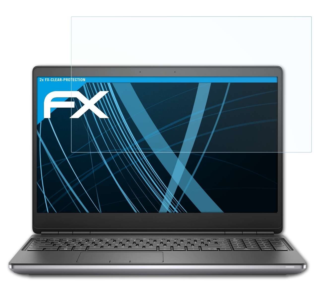 Displayschutz(für ATFOLIX 2x Precision FX-Clear 7560) Dell