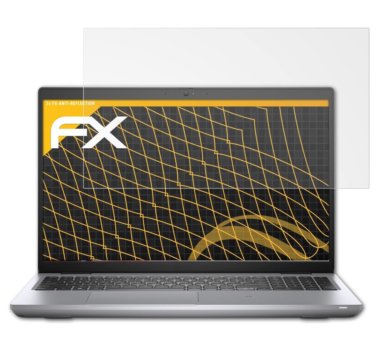 ATFOLIX 2x FX-Antireflex Displayschutz(für Dell Latitude 5521)