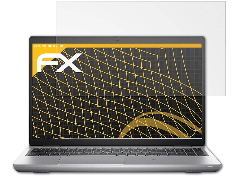 ATFOLIX FX-Antireflex 2x Displayschutz(für 5521) Dell Latitude