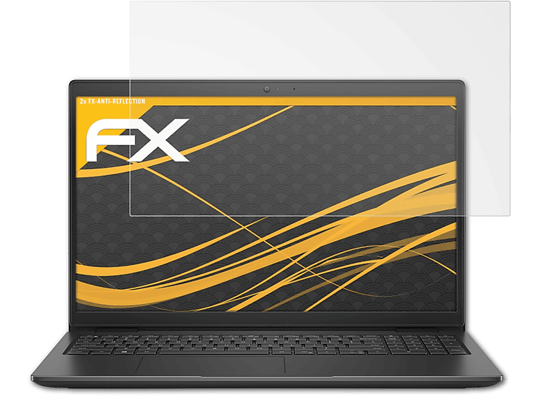 ATFOLIX 2x FX-Antireflex Displayschutz(für 3520) Dell Latitude