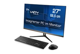 ACER Aspire C24-1650, All-In-One PC, mit 23,8 Zoll Display, Intel® Core™ i5  Prozessor, 8 GB RAM, 512 GB SSD, Intel®, Iris® Xe, Silber Windows 11 Home  (64 Bit) All-In-One PC mit ,