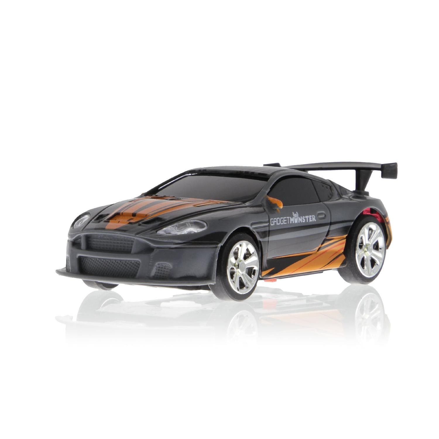 Ferngesteuertes R/C GADGETMONSTER Fahrzeug Mini-Car schwarz/orange