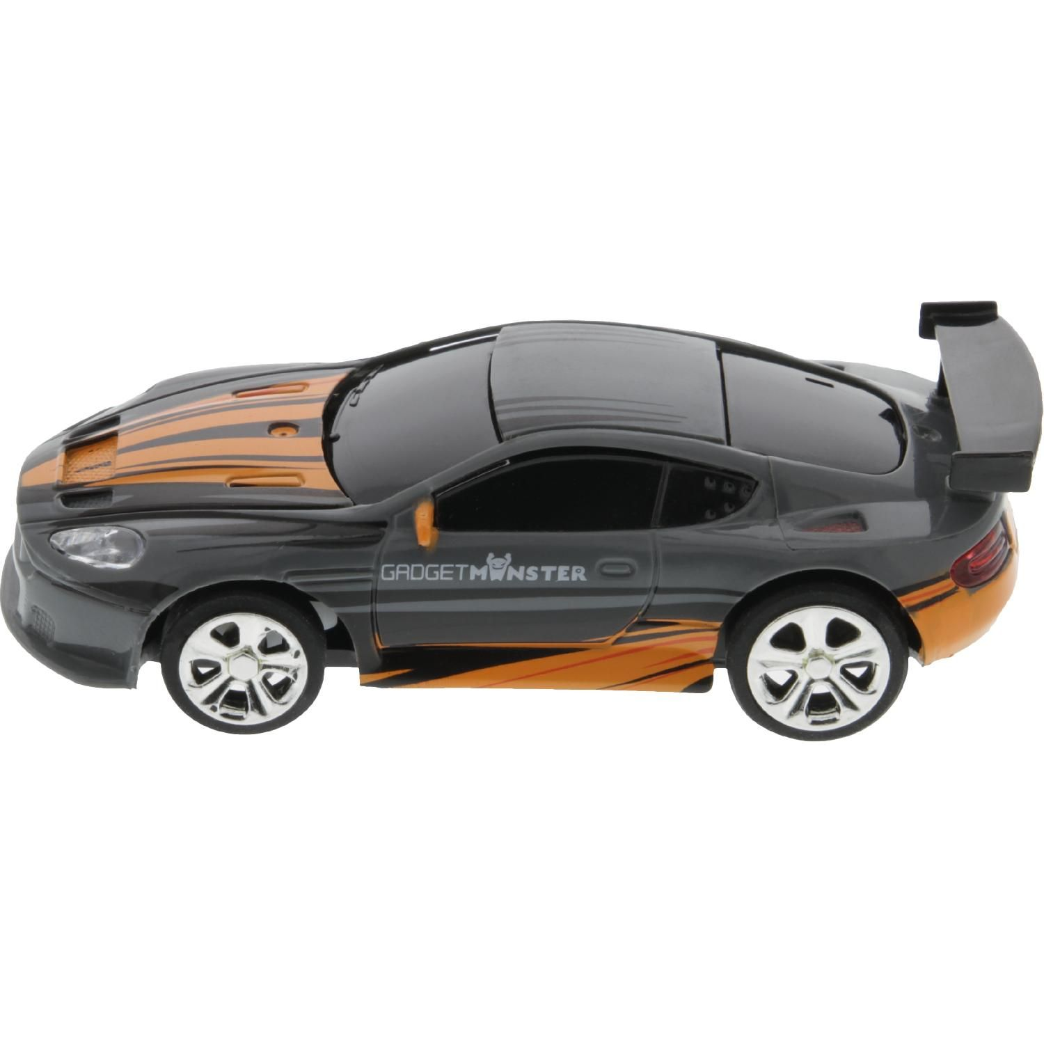 Mini-Car GADGETMONSTER schwarz/orange R/C Fahrzeug Ferngesteuertes