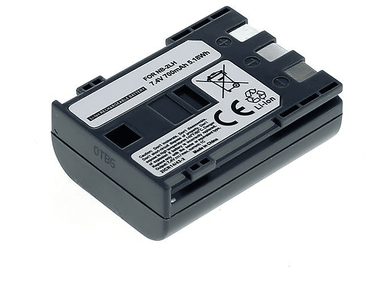 AGI Akku kompatibel mit Canon MV790 Li-Ion Camcorderakku, Li-Ion, 7.4 Volt, 700 mAh