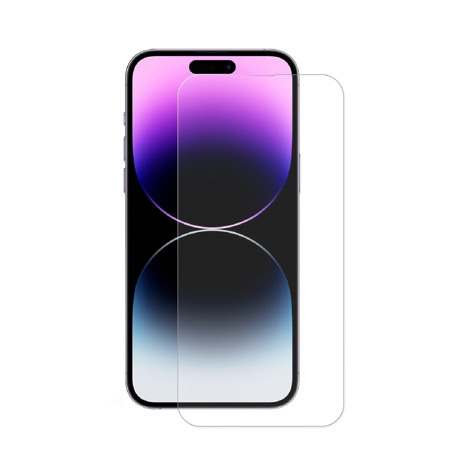 PROTECTORKING 3x 9H Hartglas Schutzglas iPhone Displayschutzfolie(für KLAR 14 HD Pro) Apple