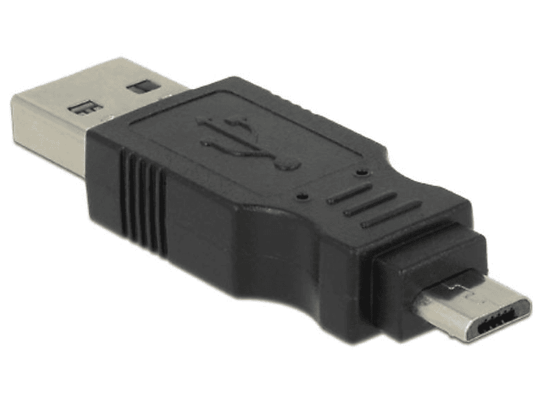 65036 DELOCK Schwarz Adapter,