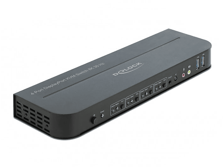 DELOCK DELOCK DP 1.4 KVM Switch 8K 30Hz Signalsteuerung KVM KVM
