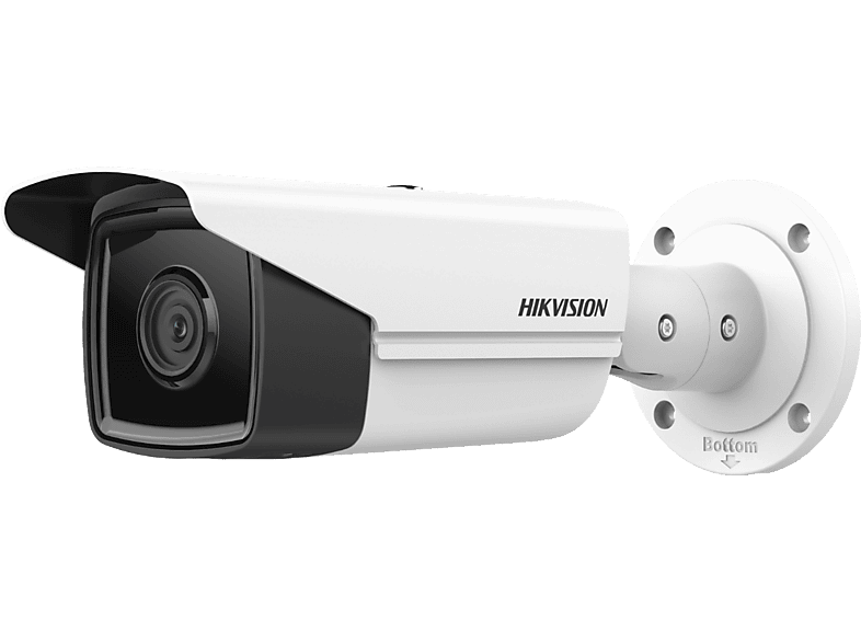 HIKVISION Hikvision DS-2CD2T63G2-4I(4mm) 6MP AcuSense Fixed Bullet Netzwerkkamera 80m IR Reichweite, IP Kamera, Auflösung Video: 6 Megapixel