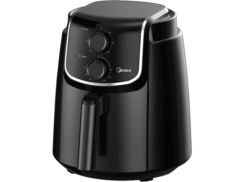 Fritteuse Luftfritteuse Pommes 1500 Heißluftfritteuse Hähnchenflügel Watt frites & Ölfrei FEI 3.5L Luftfritteuse Schwarz Automatische