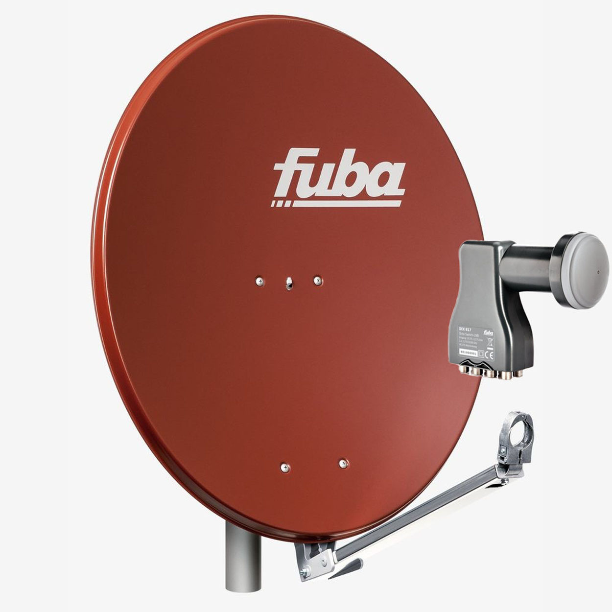 FUBA DAL 808 R Sat Octo DEK Octo Anlage Sat Antenne Teilnehmer (80 Anlage 8 Schüssel 817 Spiegel cm, LNB) LNB