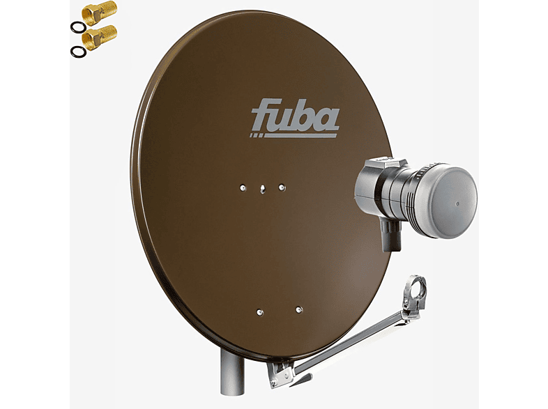FUBA DAL 801 B Sat Satelliten Anlage Schüssel Single LNB DEK 117 1