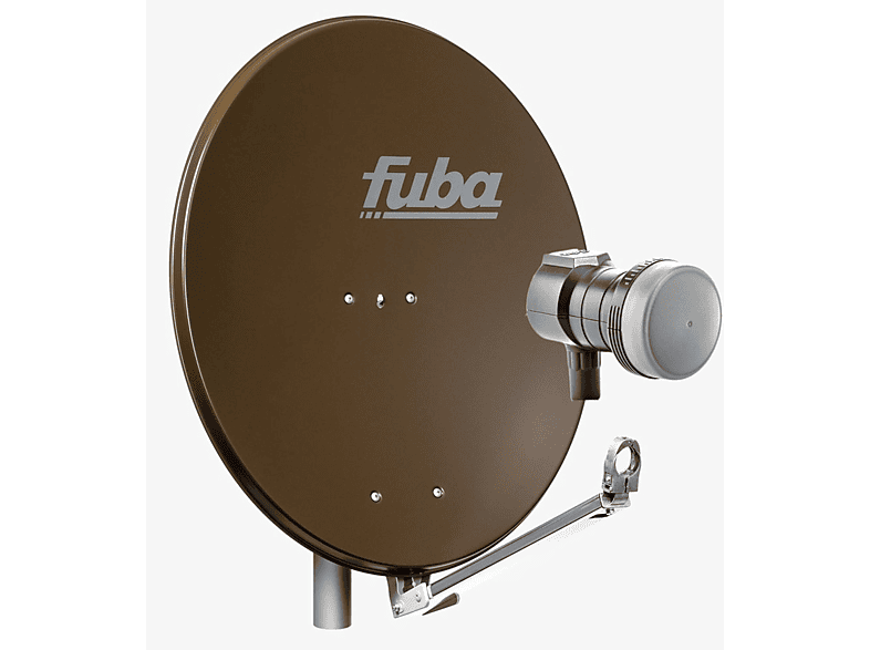 FUBA DAL 801 B Sat Anlage Antenne Schüssel Spiegel Single DEK 117 1 Teilnehmer Sat Anlage (80 cm, Single LNB)