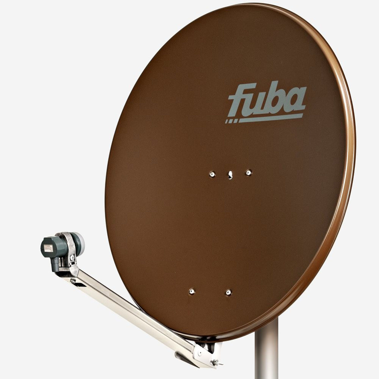1 FUBA Single Anlage Anlage Teilnehmer Schüssel Satelliten Sat Single DAL DEK LNB) 117 801 cm, Sat LNB B (80