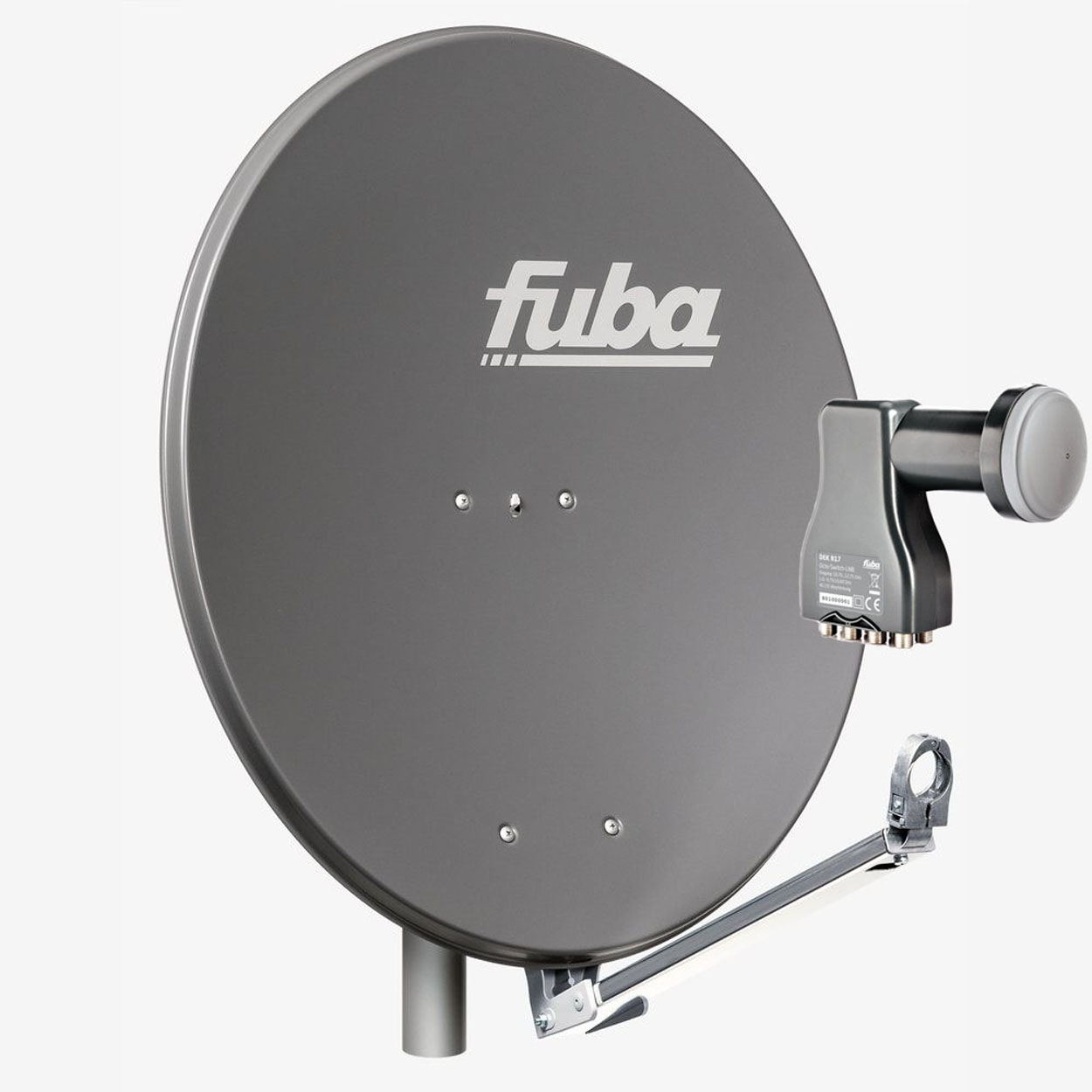 FUBA DAL 808 A LNB) (80 Sat Anlage Anlage Antenne 817 Spiegel Octo cm, LNB Teilnehmer 8 Schüssel Octo Sat DEK