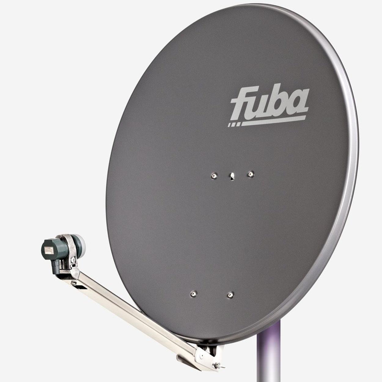 FUBA DAL 801 A Anlage Single Schüssel LNB Teilnehmer Sat cm, Anlage 1 LNB) Satelliten Sat Single DEK 117 (80