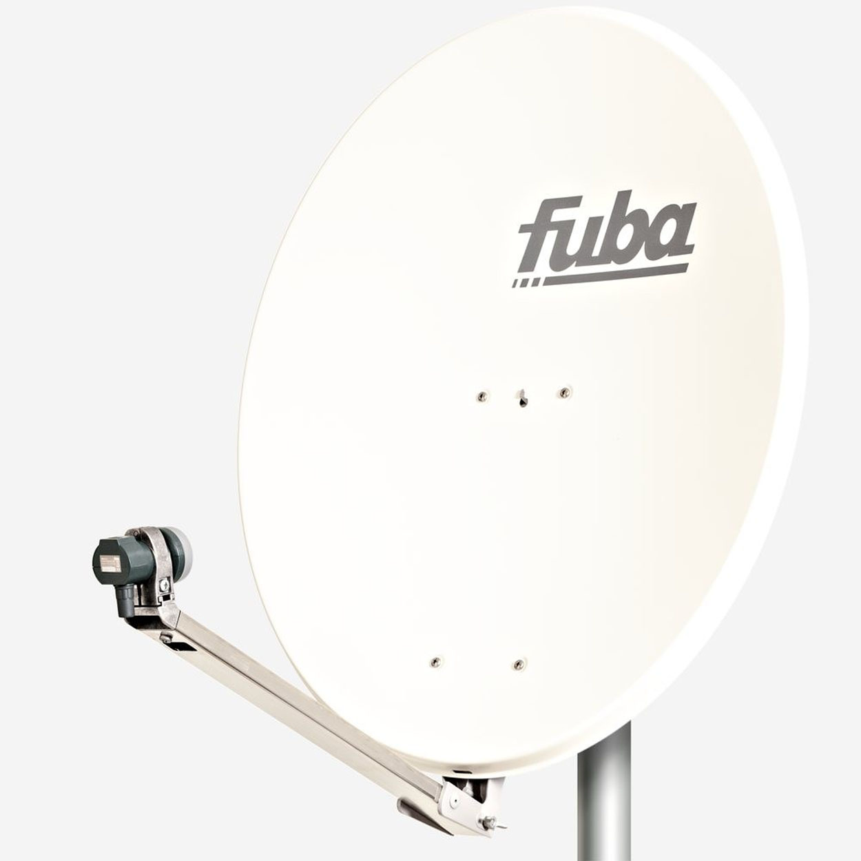 FUBA DAL 801 W Sat 117 Single 1 LNB Anlage Single Schüssel DEK Teilnehmer Satelliten (80 LNB) Sat Anlage cm