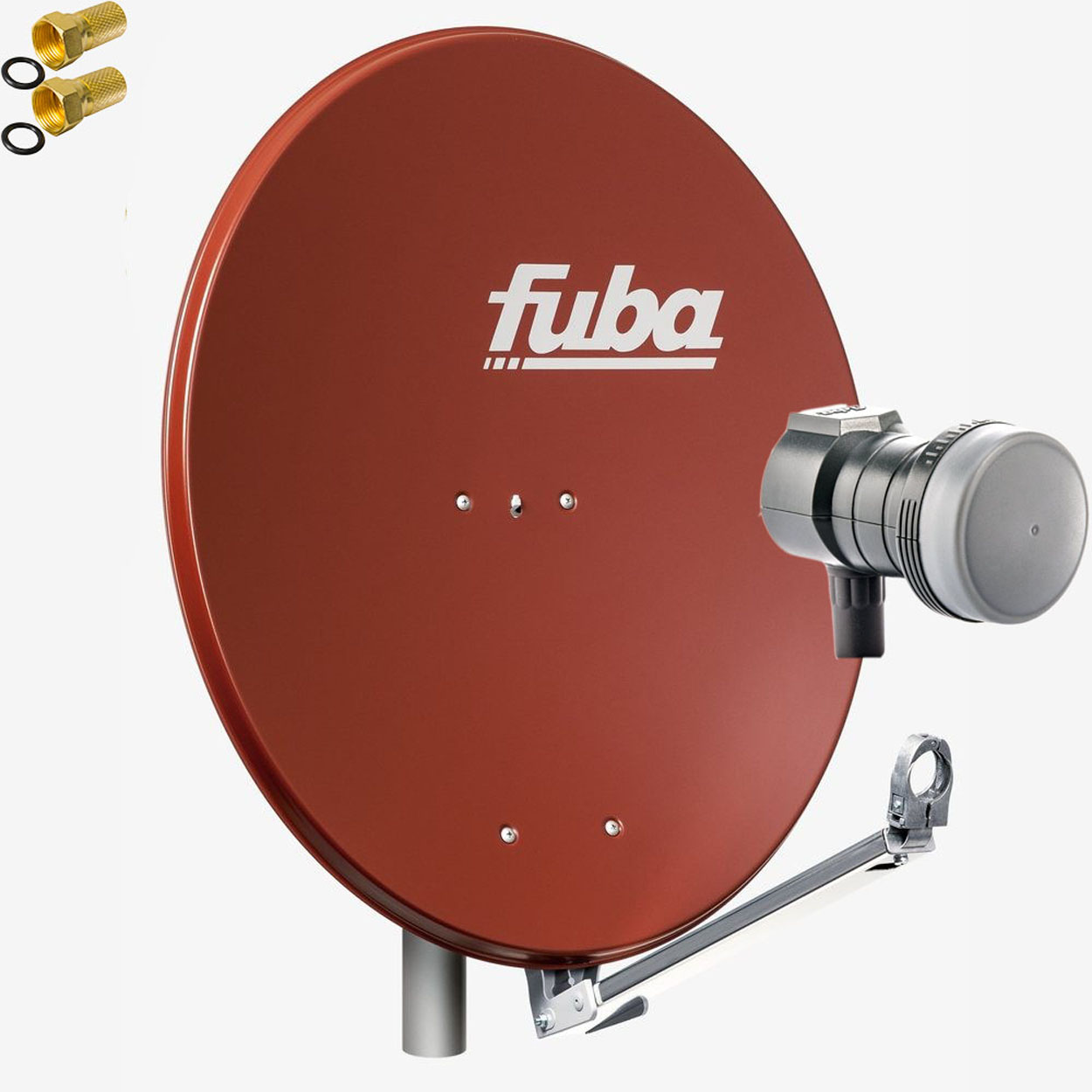 LNB) Sat Single 117 FUBA Single Sat Satelliten (80 cm, LNB DEK 1 R Schüssel 801 DAL Anlage Teilnehmer Anlage