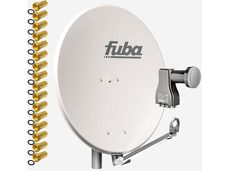 FUBA DAL 808 G Sat Satelliten Anlage Schüssel Octo LNB DEK 817 8