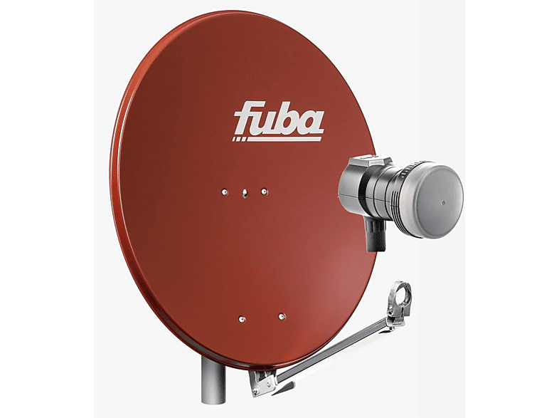 FUBA DAL 801 R Sat 117 cm, Single Schüssel Single LNB) (80 Anlage Antenne Sat Spiegel DEK Teilnehmer Anlage 1