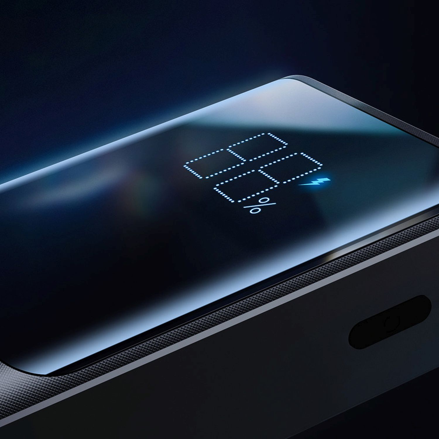 Ein Smartphone-Bildschirm zeigt 88 % Akkuladung mit Blitzsymbol.