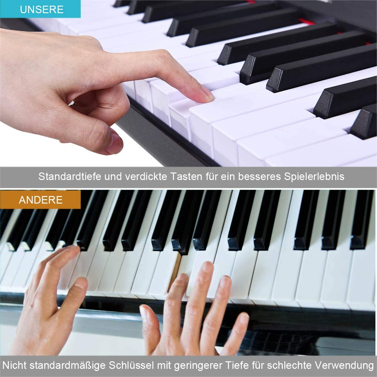 COSTWAY E-Piano Digitalpiano