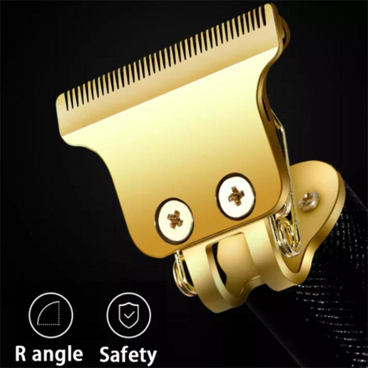 INF Elektrische Haarschneidemaschine Gold Limit Waterproof Gold 6-tlg mit Combs Haarschneider