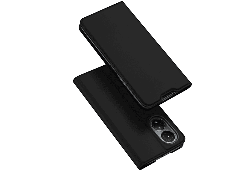 DUX DUCIS Buch Tasche, Schwarz Honor, X7, Bookcover