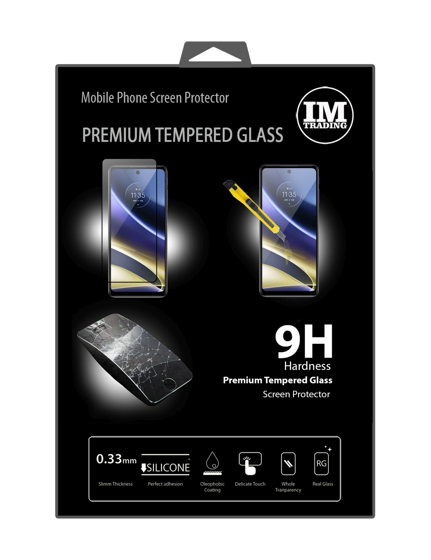 Glas 5D COFI Moto G52) Displayschutz(für Schutz Motorola