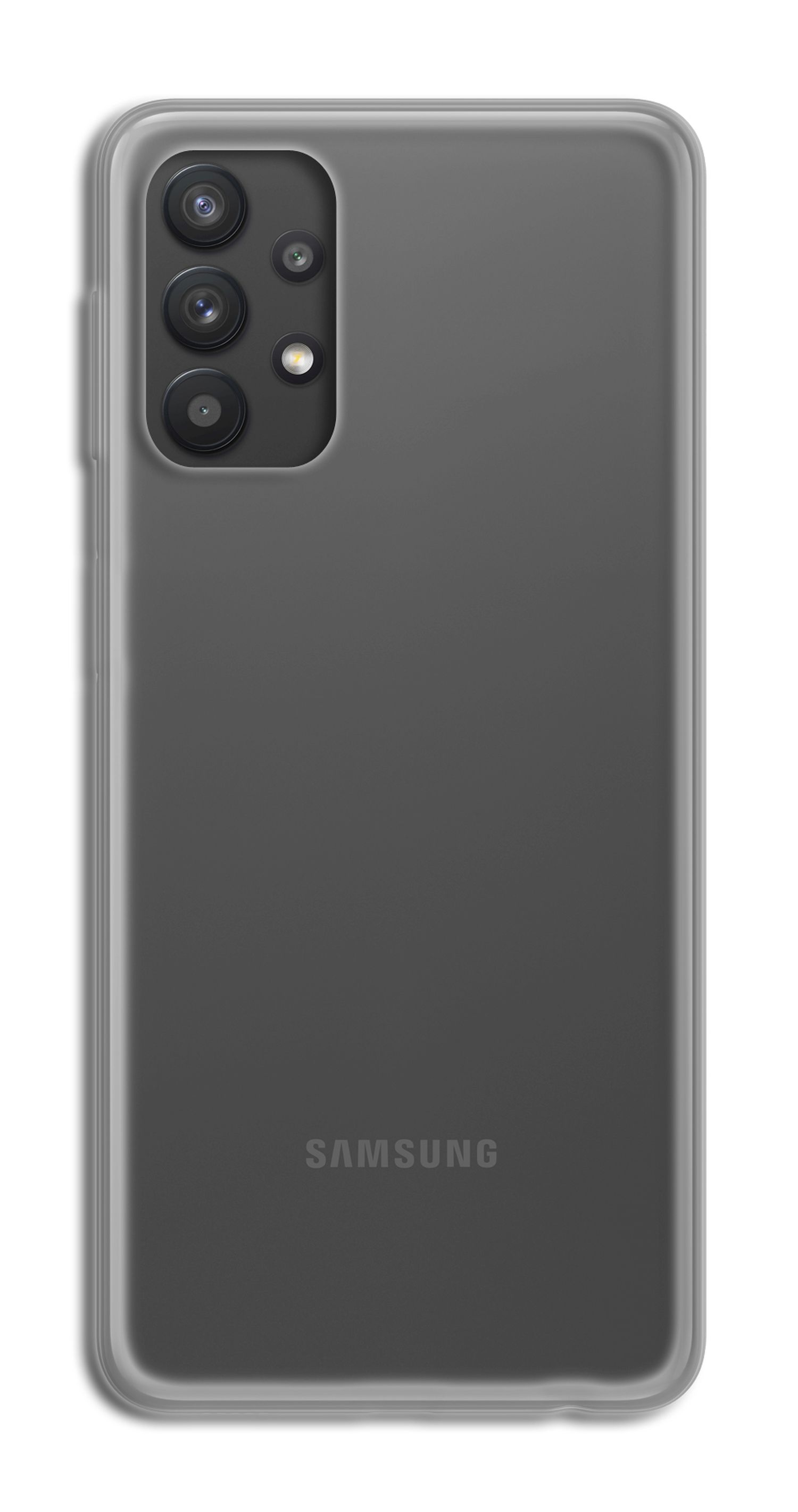 COFI Silikon Hülle, Backcover, Samsung, M32 5G, Transparent Galaxy