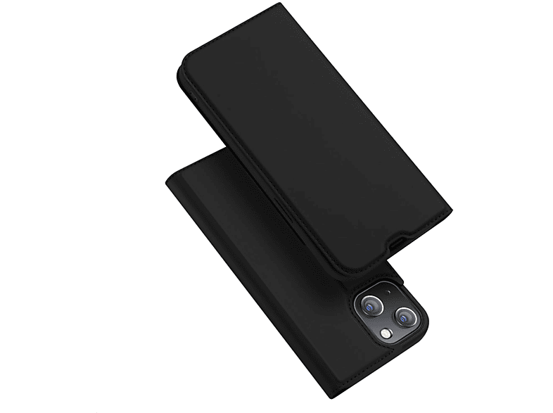 DUX iPhone Tasche, Bookcover, Apple, DUCIS Schwarz 14, Buch