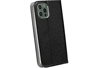 COFI Buch Tasche, Bookcover, Apple, iPhone 14 Pro, Schwarz
