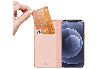 DUX DUCIS Buch Tasche, Bookcover, Apple, iPhone 14 Pro, Rose