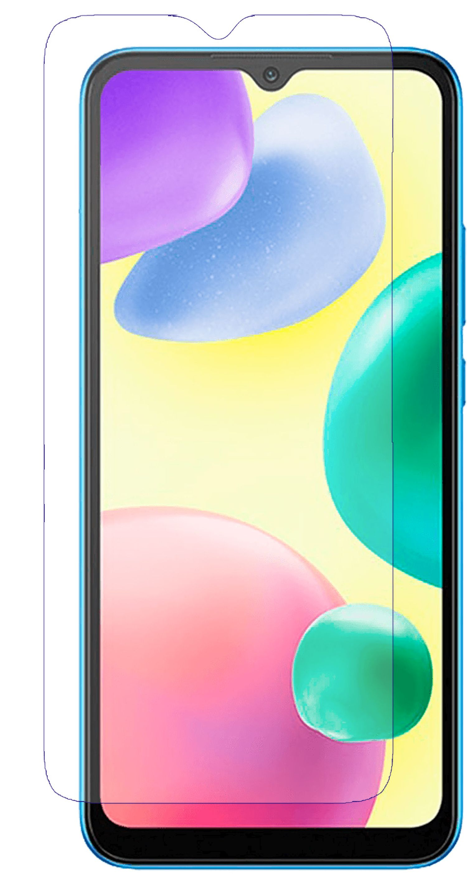 5G) 9H Schutzglas Xiaomi COFI REDMI 12 Displayschutz(für NOTE 3X