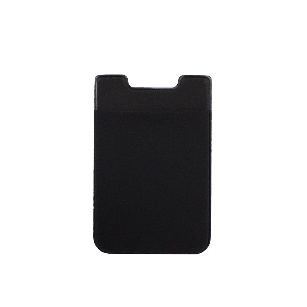 INF Kartenhalter für Handy Lycra Schwarz, Schwarz Universal-, Universal-, Backcover