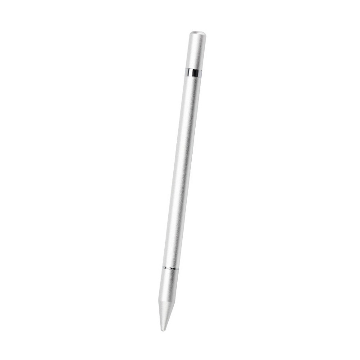INF 2 in 1 mit Stylus Pen Touch Schreibfunktion Eingabestift Silber silber
