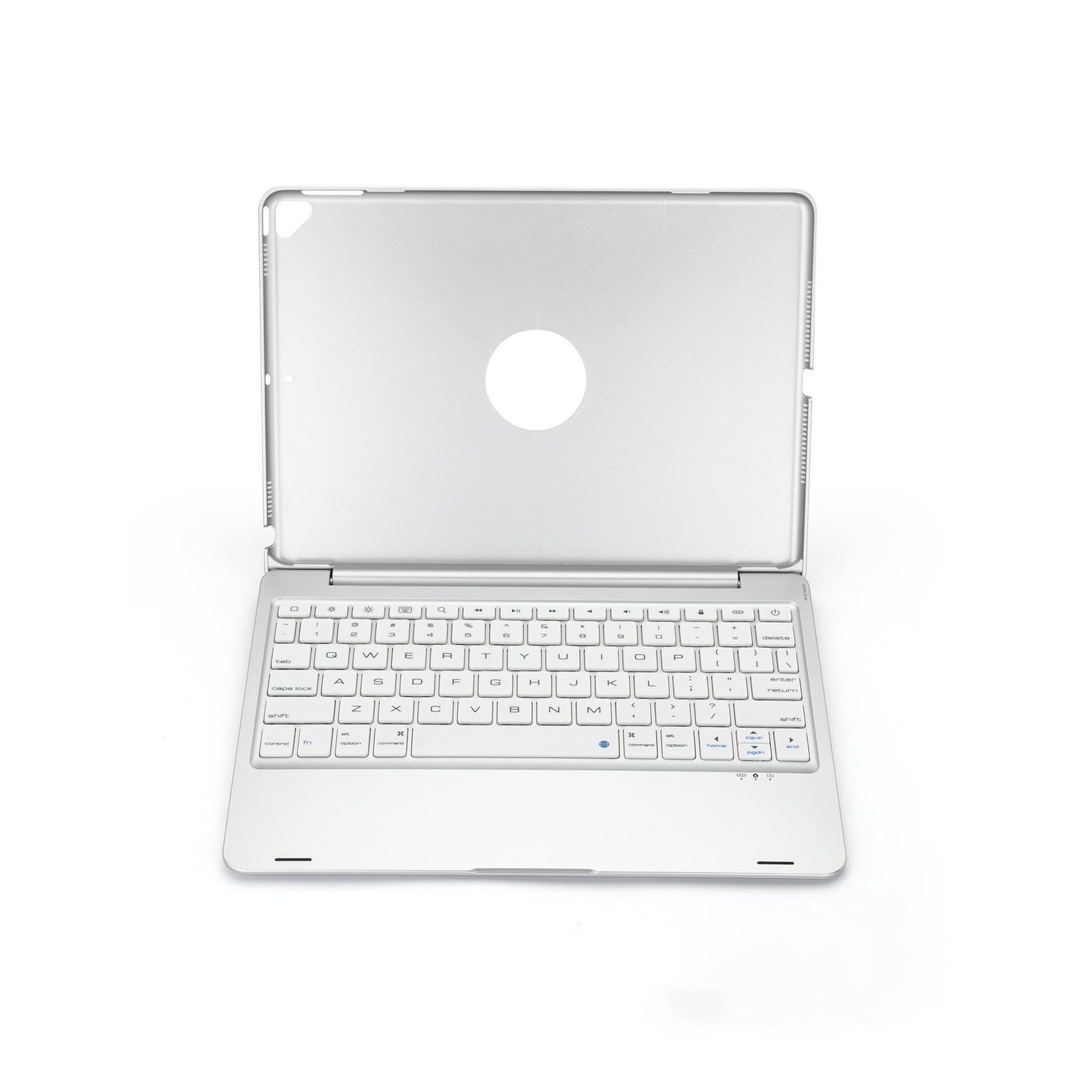 INF Bluetooth-Tastatur mit Schutzdeckel für Silber, 10.5\