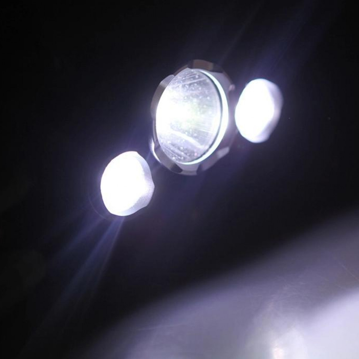 INF Wasserdichte Stirnlampe mit LED 3 Stirnlampe aufladbarer Akku