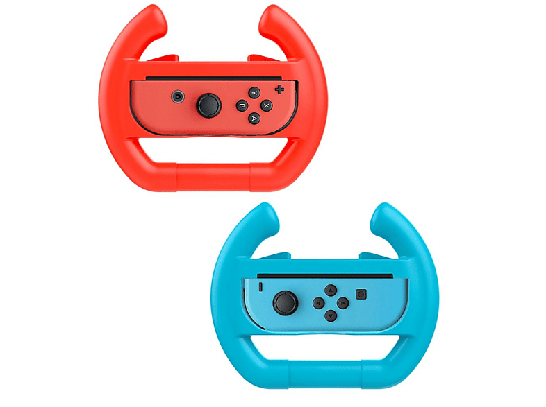 INF Lenkrad für Nintendo Switch Joy-Con 2er-Pack Rot/Blau Lenkrad |  MediaMarkt