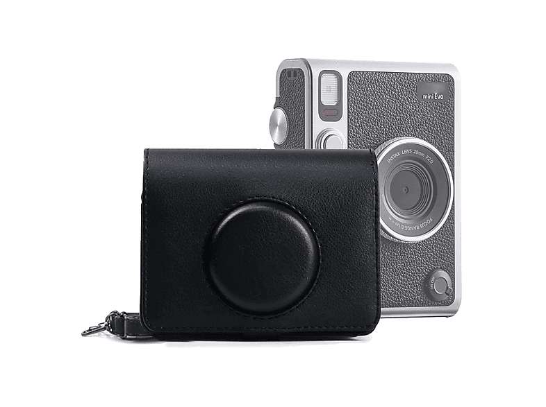 CAIYOULE Kameratasche Für Fujifilm Instax Mini 12 – PU-Leder, Mit Schultergurt & Fotoalbum | Schutzhülle Für Sofortbildkamera