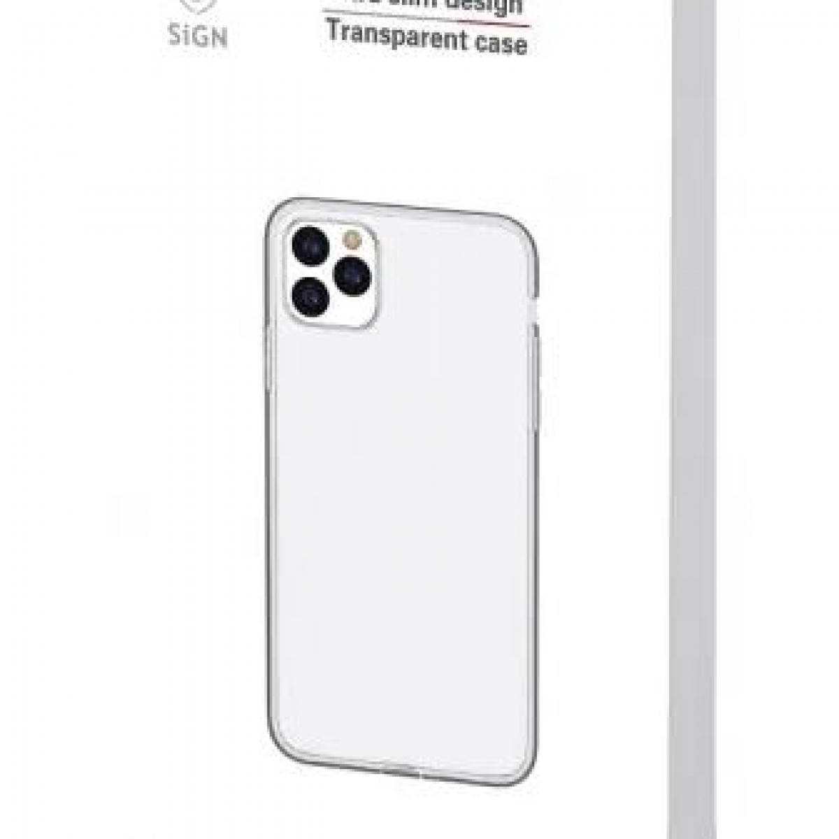 Slim 12/12 iPhone Pro, Backcover, iPhone Hülle SiGN INF transparent, Apple, 12/12 für transparent Pro, Ultra