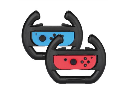 INF Lenkrad für Nintendo Switch Joy-Con - 2er-Pack - schwarz Lenkrad