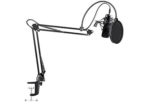 MAONO MAONO USB-Podcasting-Mikrofon-Kit, Mikrofon, Arm mit Halterung,  Filter Mikrofon-Kit schwarz