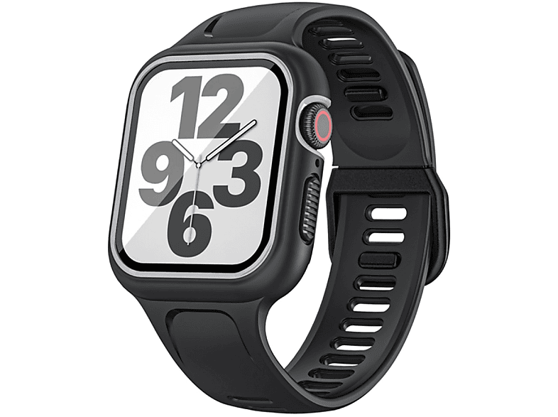 INF Armband mit Displayschutzfolie Displayschutz(für Apple Watch 4-6 Gen 41 / 44mm)