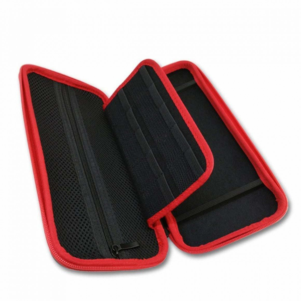 INF Stabile Nintendo Switch Travel - 43788177 Case schwarz rot, Tasche und