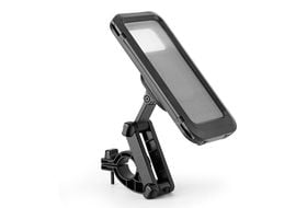 WICKED CHILI Tour Case Universal Handy Fahrradhalterung wasserdicht für Smartphone  5,0 - 6,7 Zoll (360 Grad) Fahrrad / Motorrad Handy Halterung, schwarz