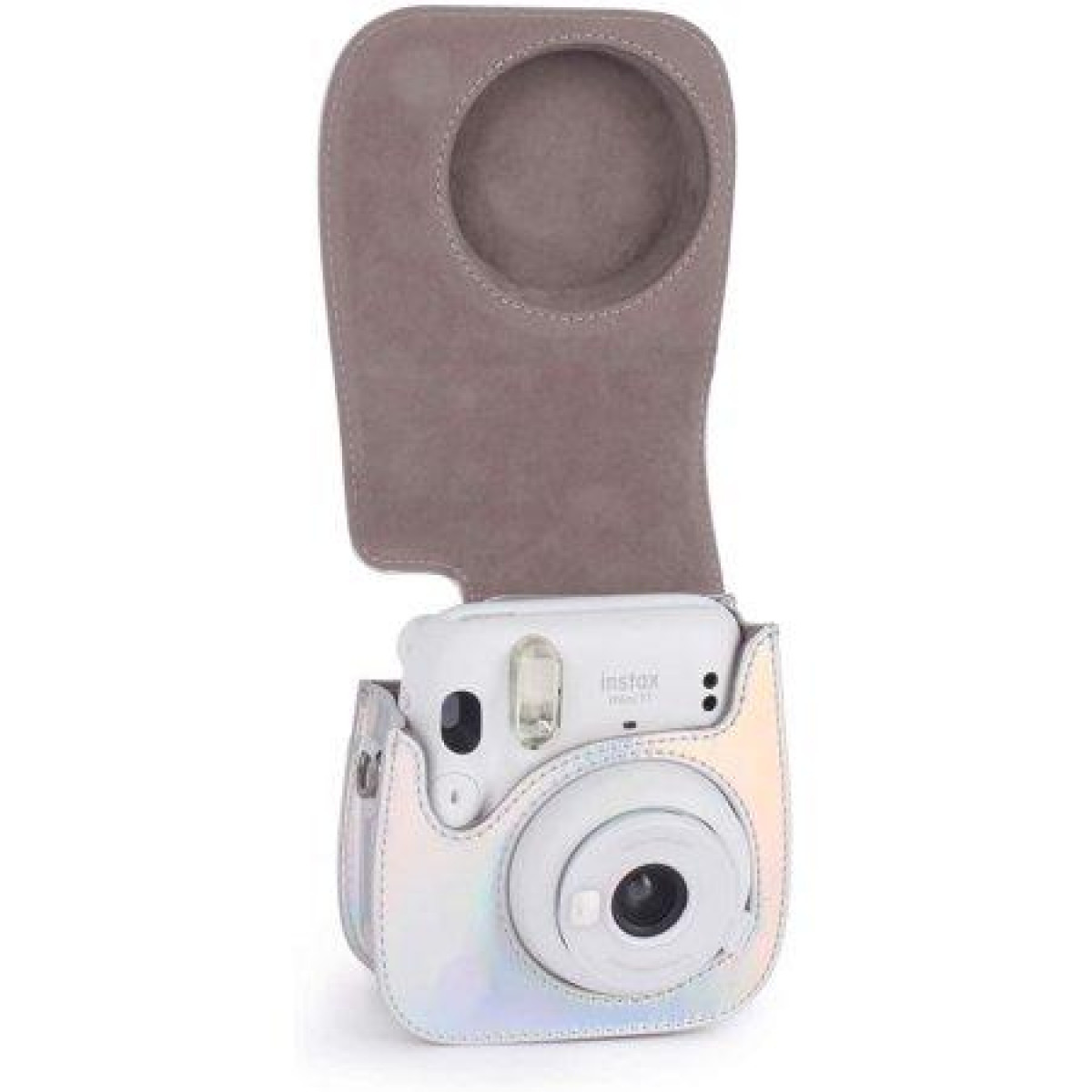11 INF Mini Kameratasche für silber Silber Instax Kameratasche,