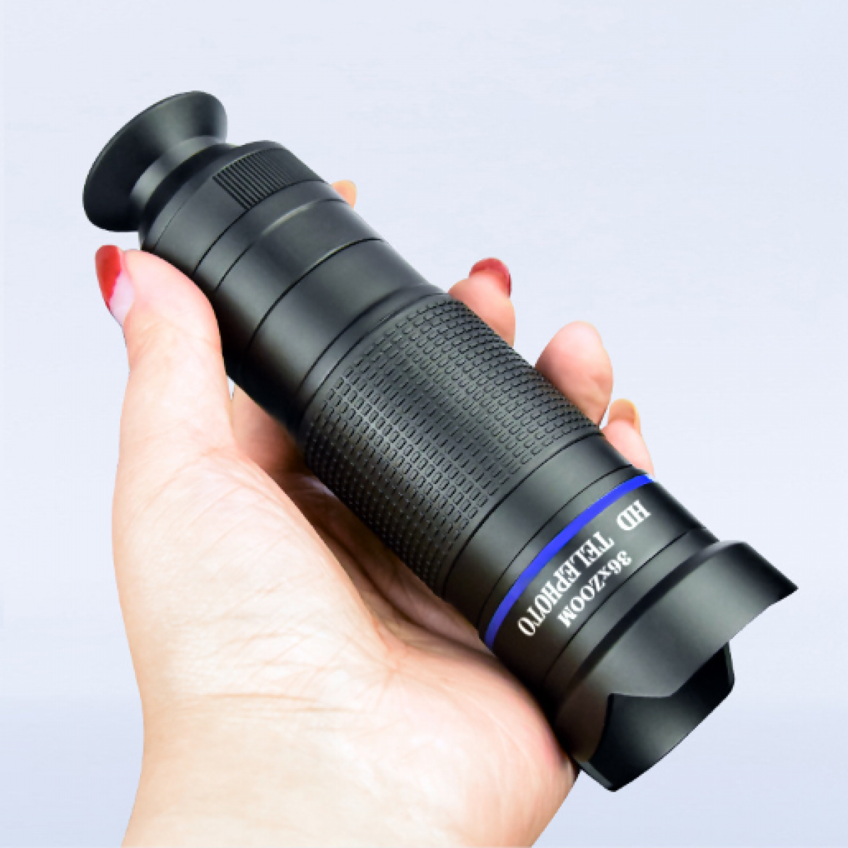 mm, HD-Teleobjektiv für Fernglas 36x, 36X Handy 7,7 INF