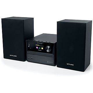 Microcadena y Minicadenas de Música - MUSE MUSE M-70 DBT Black / Microcadena 40W con altavoces, Negro